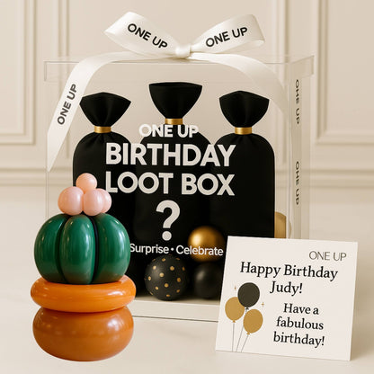 One Up Signature Birthday Loot Box - Buy 1 Get 2 FREE Mystery Surprises