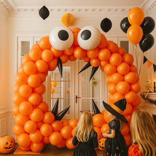 Melvin the Monster Ready to Party Circle Balloon Decoration