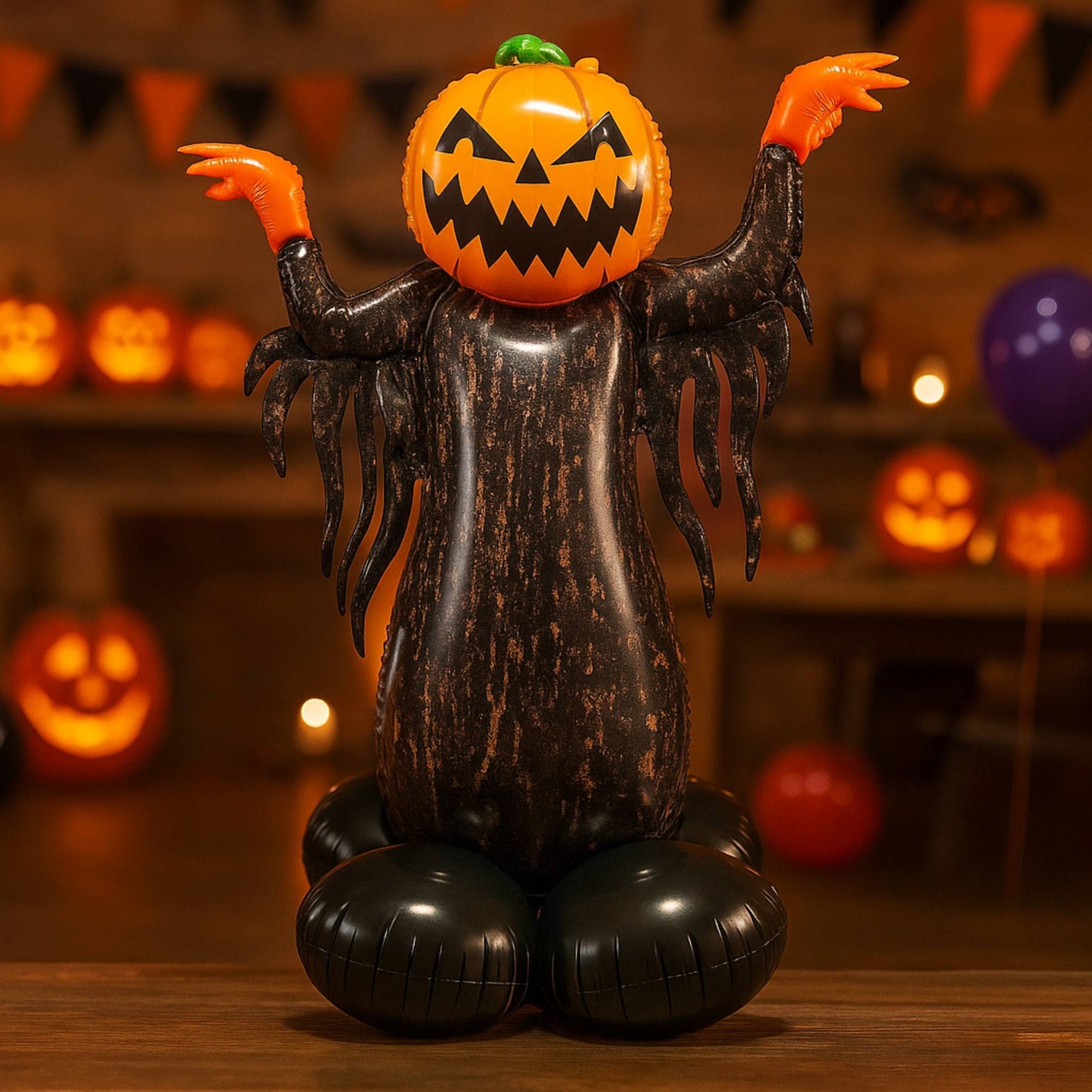 53" Pumpkin Head Ghost AirLoonz