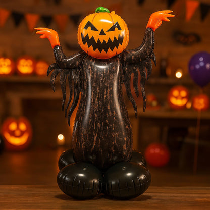 53" Pumpkin Head Ghost AirLoonz