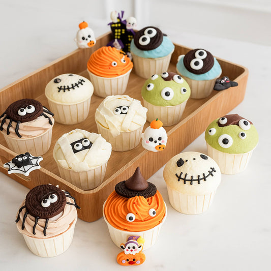 Super Halloween Spooky Party Cupcake Set of 12