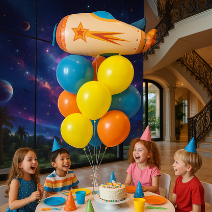 Vintage cool airplane Foil Balloon