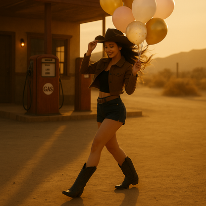 Champagne splash bouquet of 10