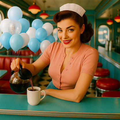 Ocean Side Fun Helium Balloon Bouquet of 7