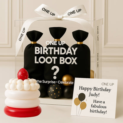 One Up Signature Birthday Loot Box - Buy 1 Get 2 FREE Mystery Surprises