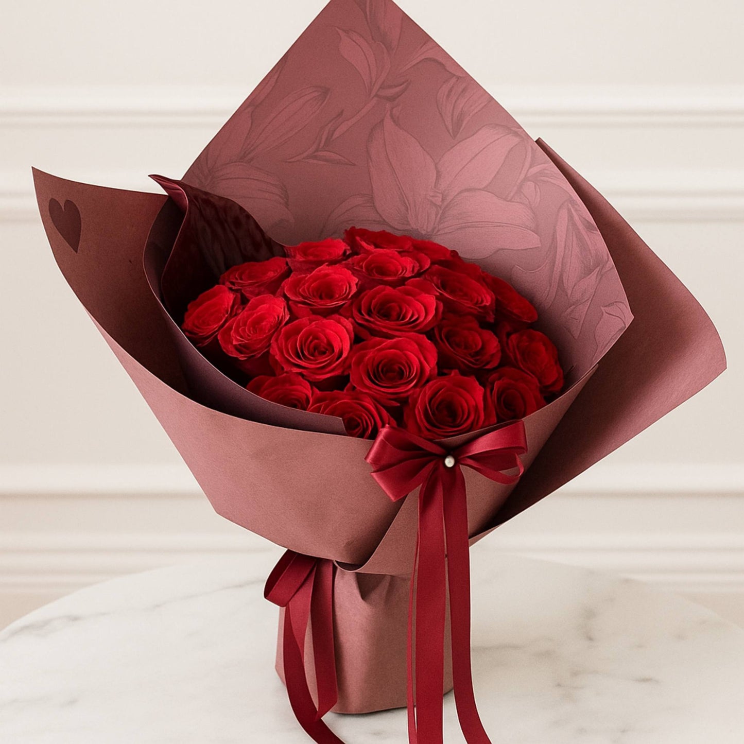 Different Luxury 33 Roses Red Love Flower Bouquet