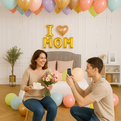 Mother's Day Deluxe Complete Balloon Package