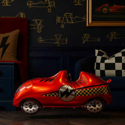 3D Super Cool Red Race Car - Air Filled