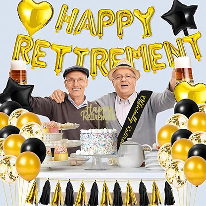 Classic Retirement Decoration Balloon Package