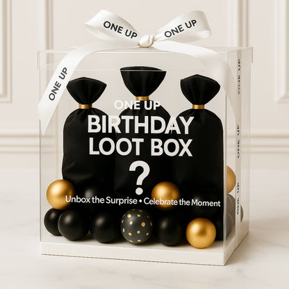 One Up Signature Birthday Loot Box - Buy 1 Get 2 FREE Mystery Surprises
