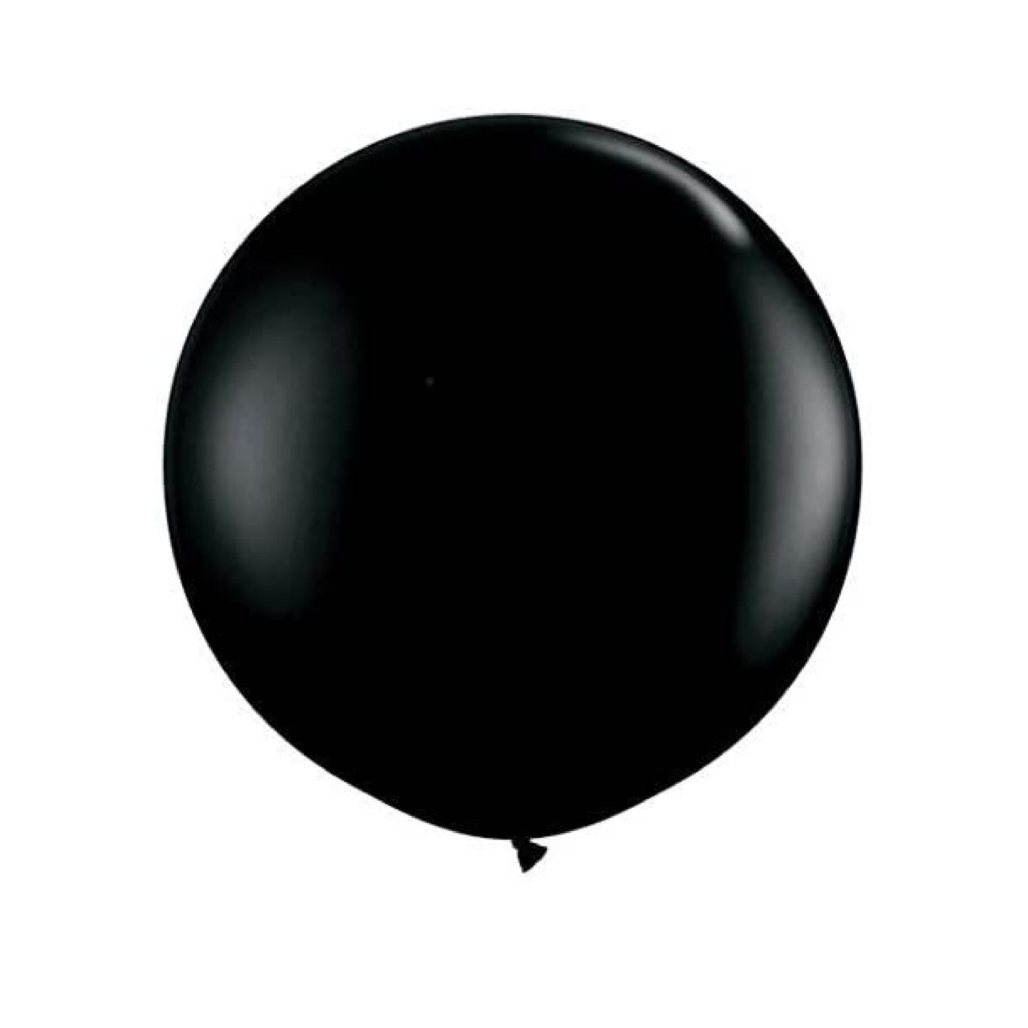 3 ft Black Latex Balloon(Uninflated)