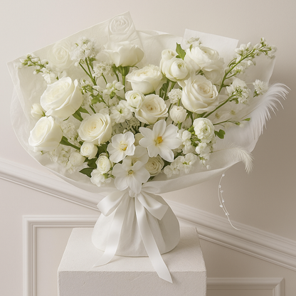 White Castle Fresh Luxury Flower Bouquet