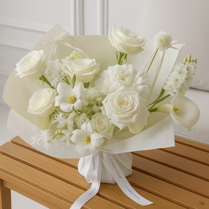 White Castle Fresh Luxury Flower Bouquet