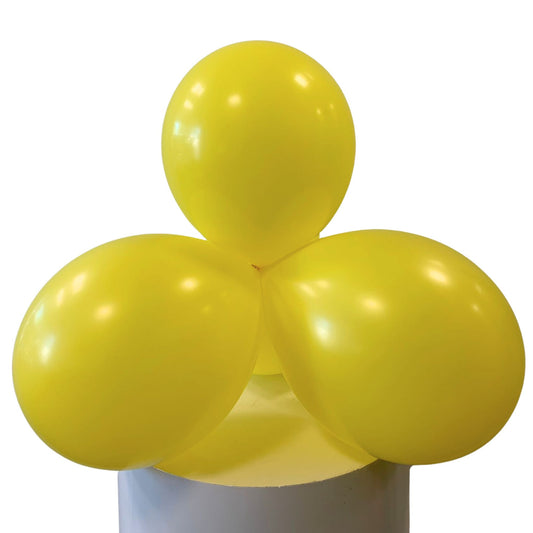 Yellow 11 inch Latex Balloons (100PCS)