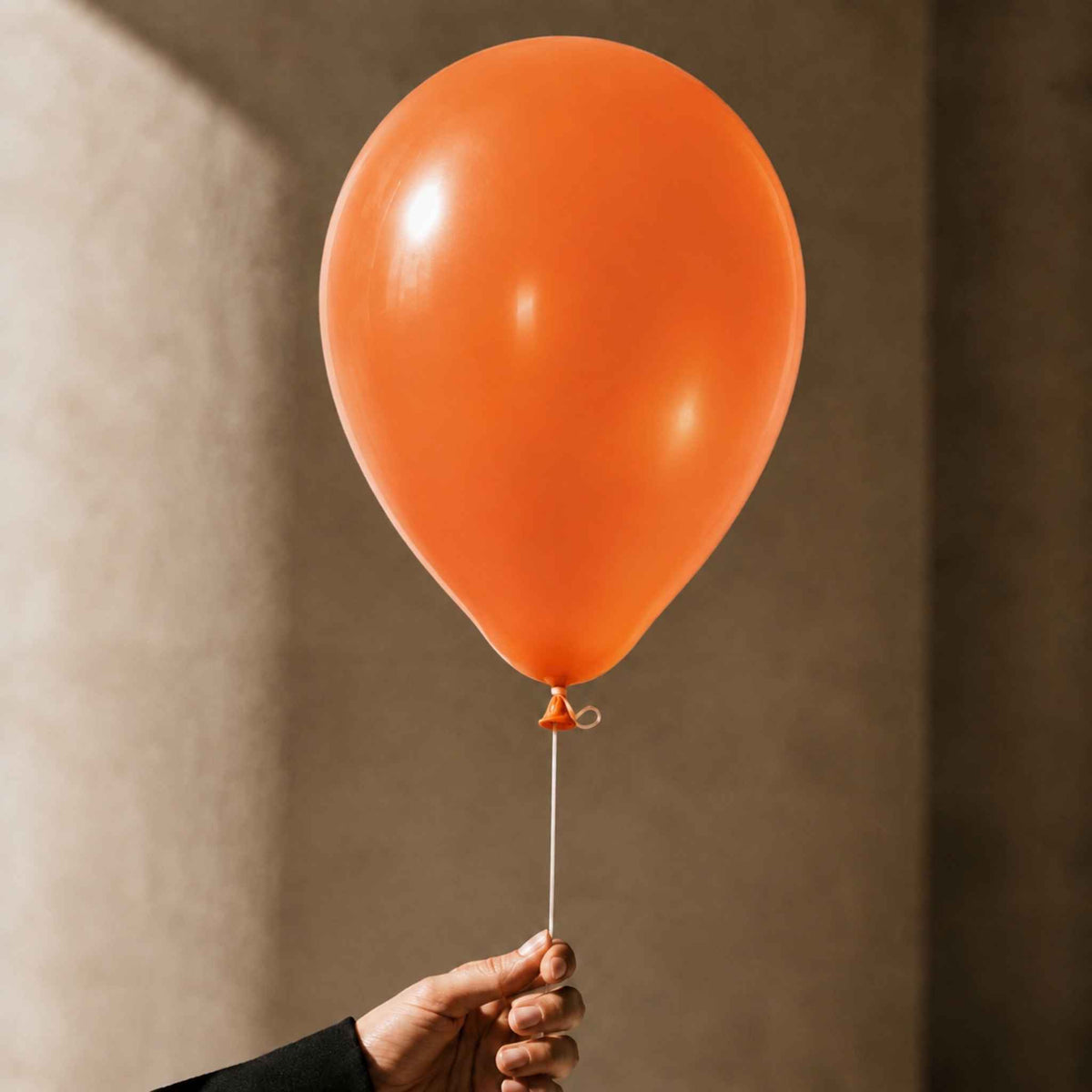 11-Inch Orange Helium Balloon