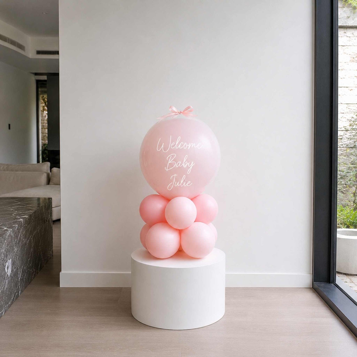 Customized Baby Balloon Pedestal