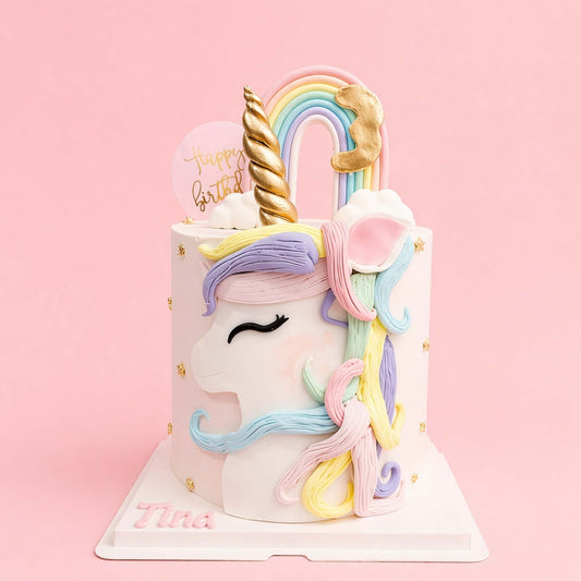Unicorn Smash Cake