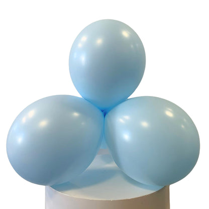 Pastel Blue 11 inch Latex Balloons (100PCS)