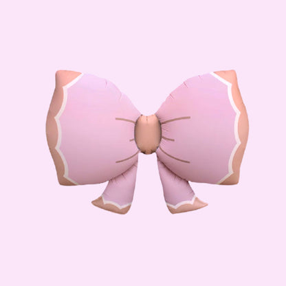 Bowknot Pink foil balloon Helium Filled Bouquet