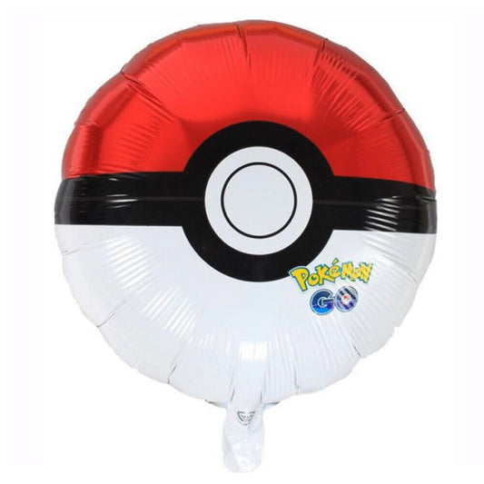 18" Pokeball Pokemon Balloon