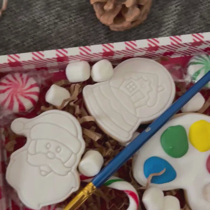Edible Christmas Canvases Paint your own sugar cookies