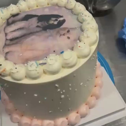 Super Popular Custom Selfie Cake