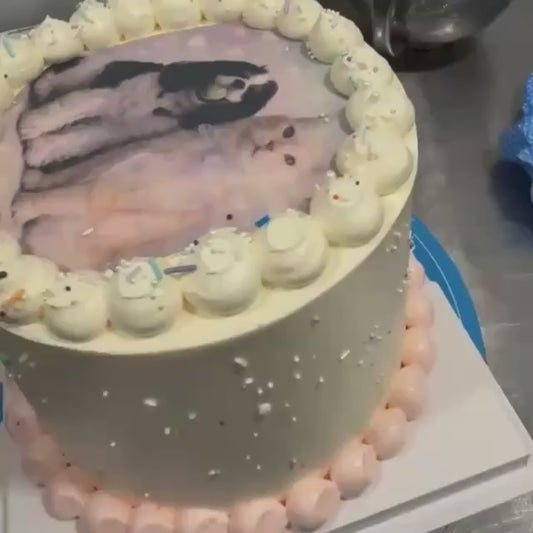 Super Popular Custom Selfie Cake