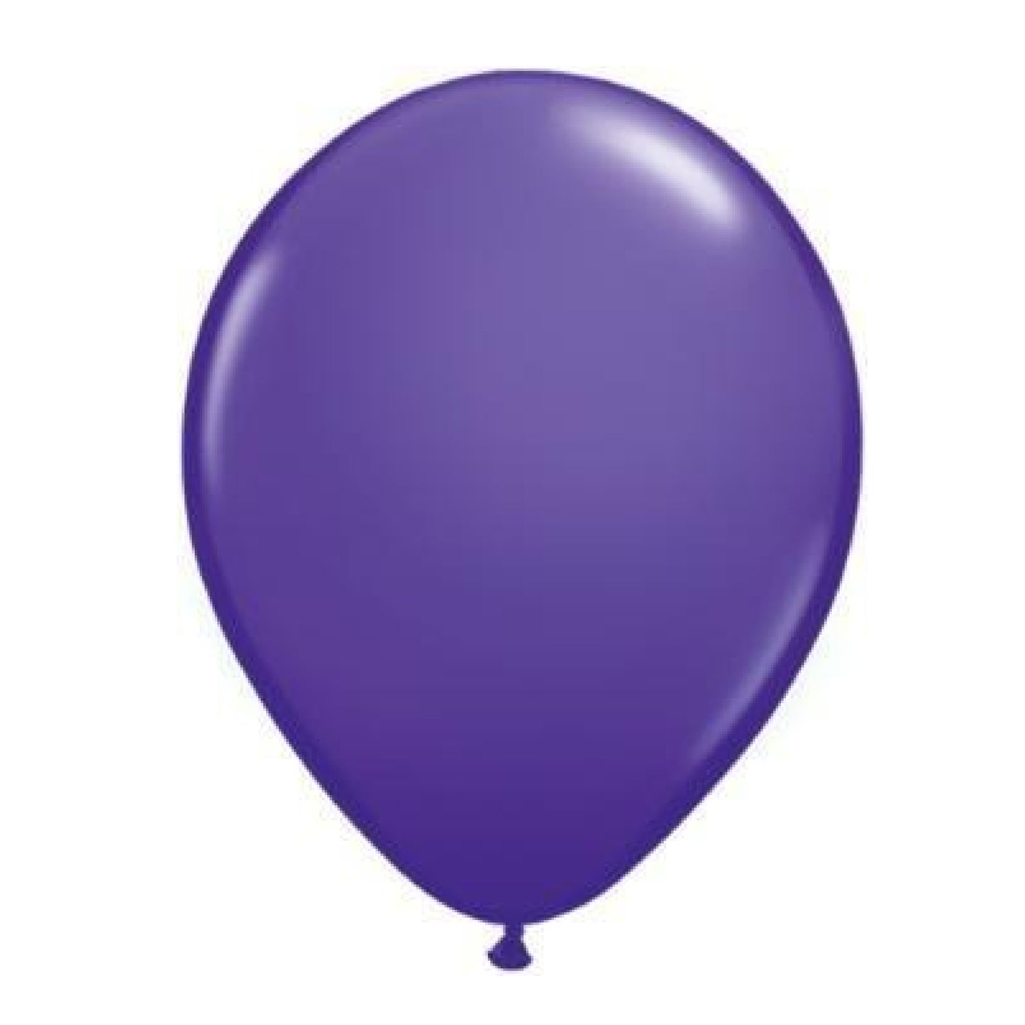 11 inch helium filled Purple Violet latex balloon