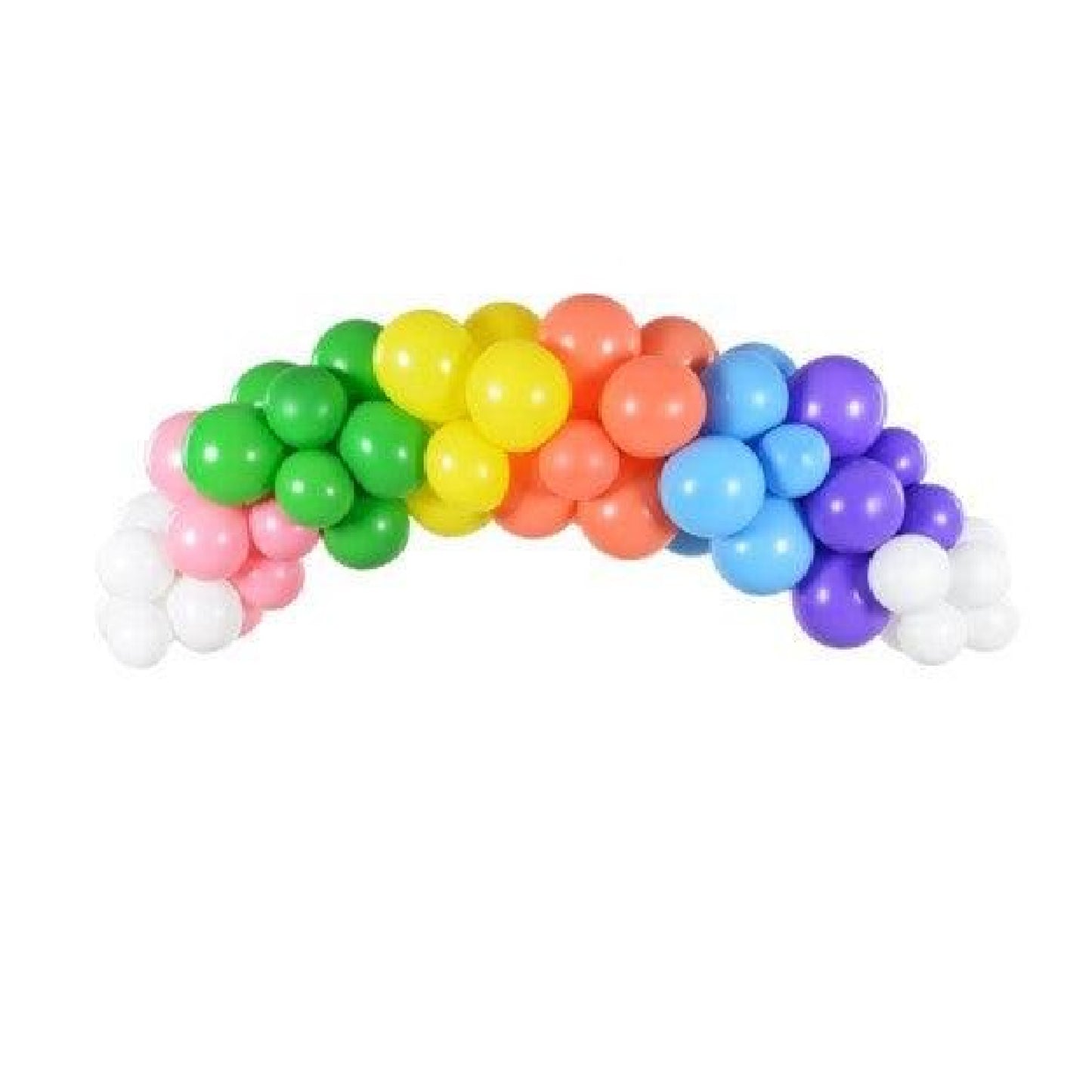 Section Rainbow Party Balloon Garland