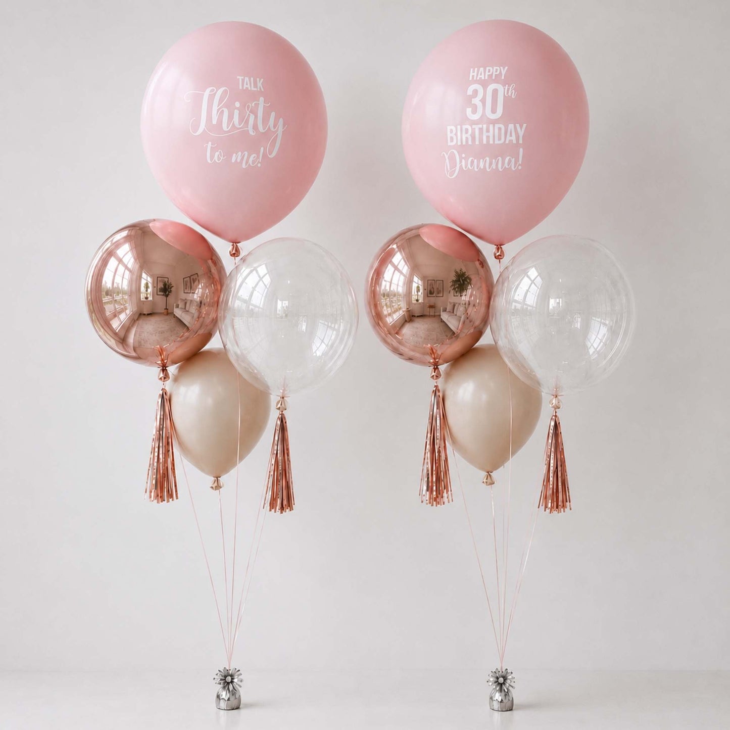 Talk Thirty Birthday Balloon Bundles