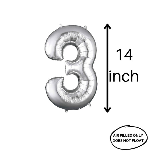 Silver Number 3 - Small Air Filled Only