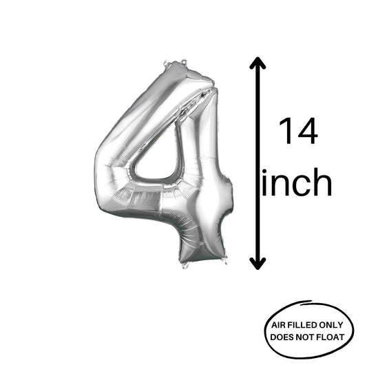 Silver Number 4 - Small Air Filled Only
