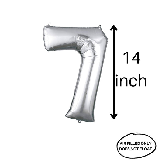 Silver Number 7 - Small Air Filled Only