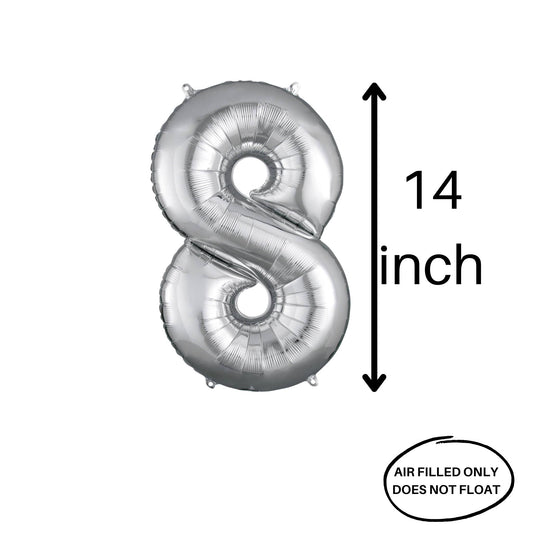 Silver Number 8 - Small Air Filled Only