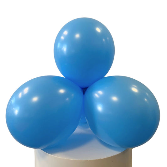 Fashion Blue 11 inch Latex Balloons (100PCS)