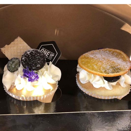 Tropical Fruit Fantasy Cupcake