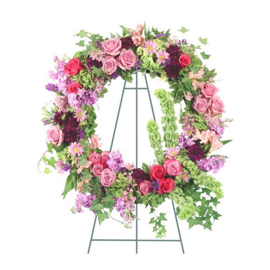 EVER ENCHANTING STANDING WREATH - Robson Flower