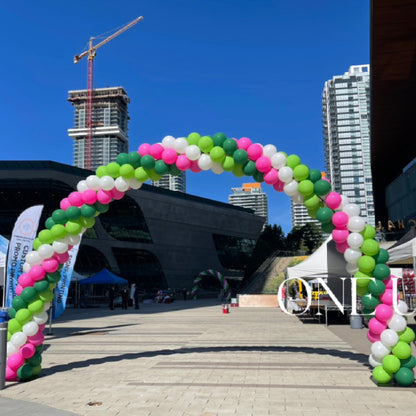 Colourful Giant Outdoor or Indoor Carnival Balloon Arch