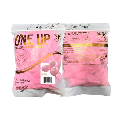 Baby Pink 11 inch Latex Balloons (100PCS)