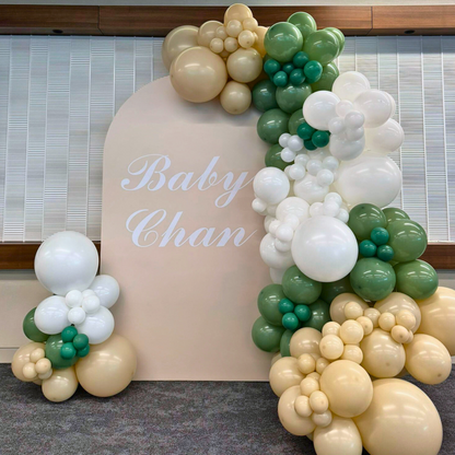 Baby Shower Balloon Backdrop Arch Single Panel Coroplast Board