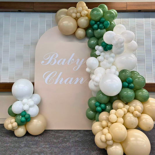 Baby Shower Balloon Backdrop Single Panel Foam Board