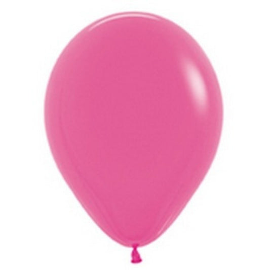 11 inch helium filled Bubble Gum Pink latex balloon