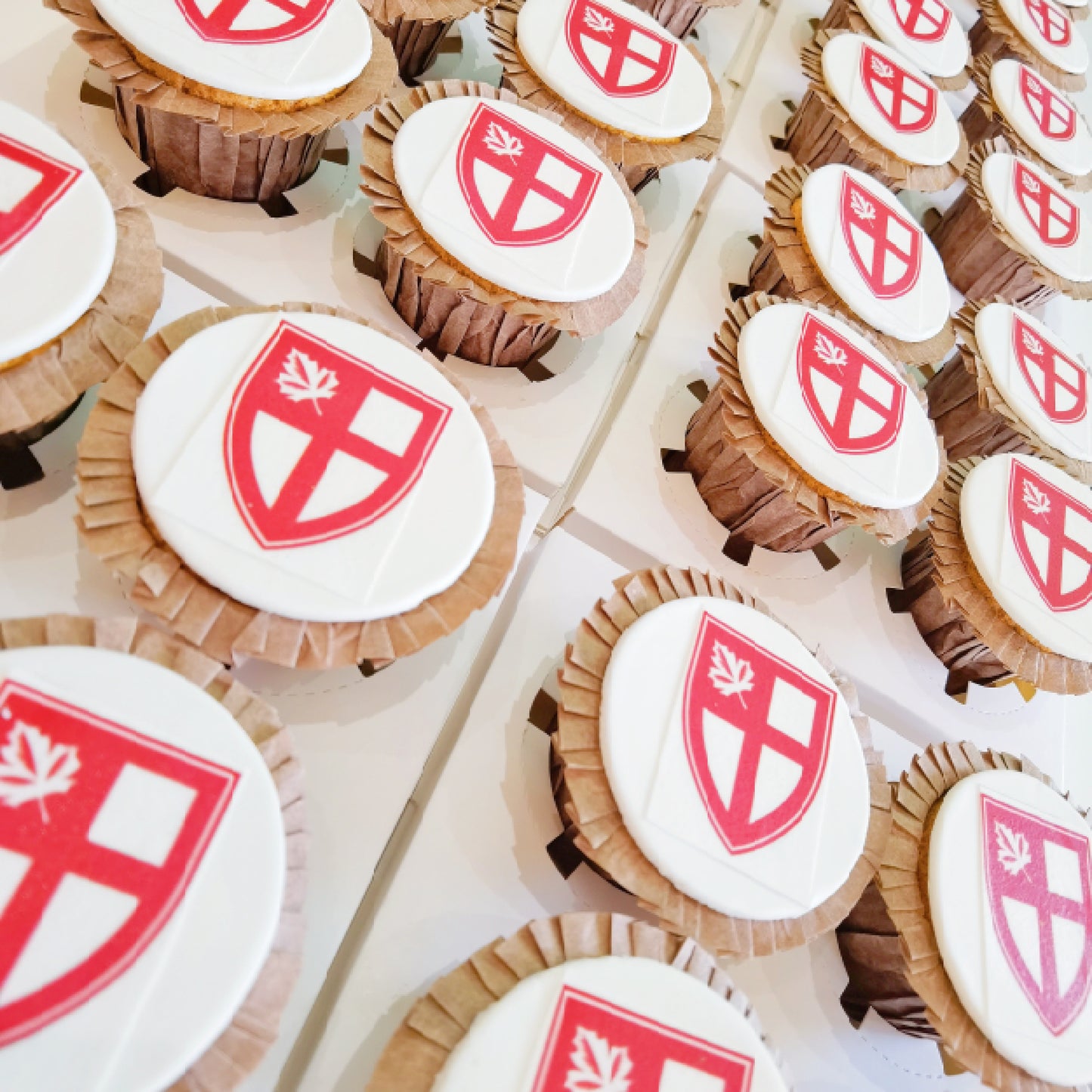 Customized logo cupcake