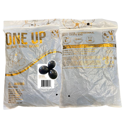 Black 11 inch Latex Balloons (100PCS)