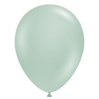 11-inch Mint Helium Balloon - Soft Elegance
