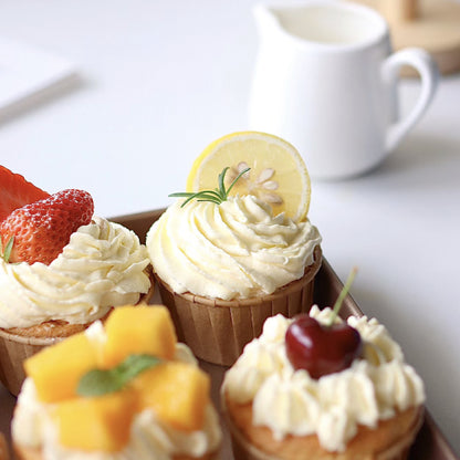 Tropical Fruit Fantasy Cupcake