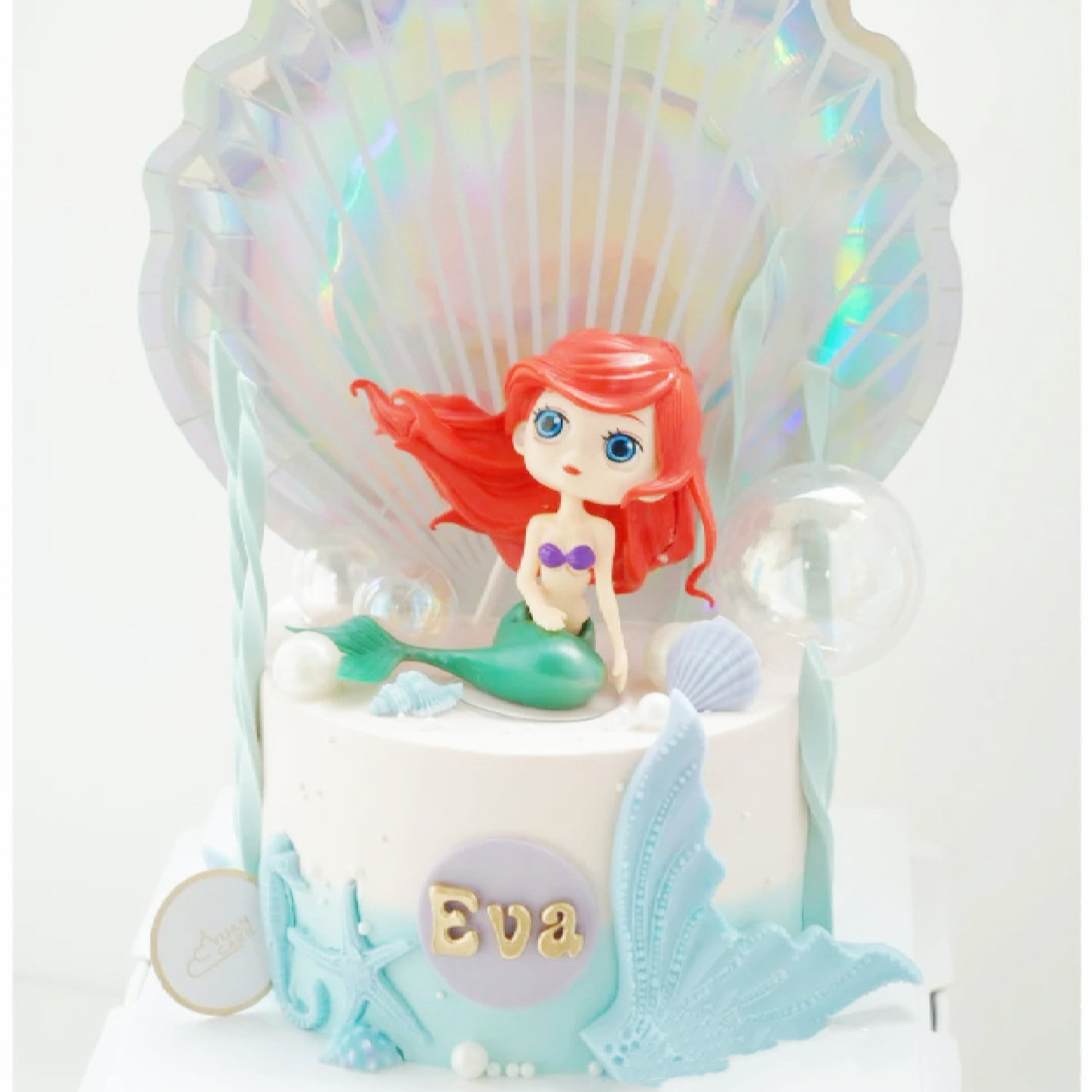 Vancouver Kids Mermaid Ocean Blue Birthday Cake