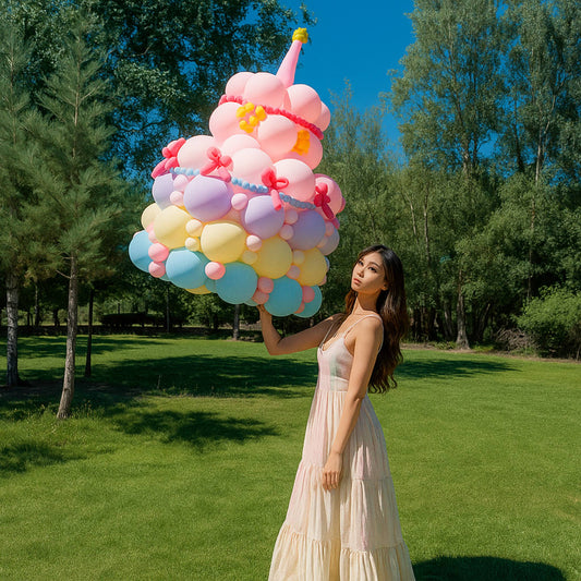 Limited Time - Giant Balloon Cake Gift