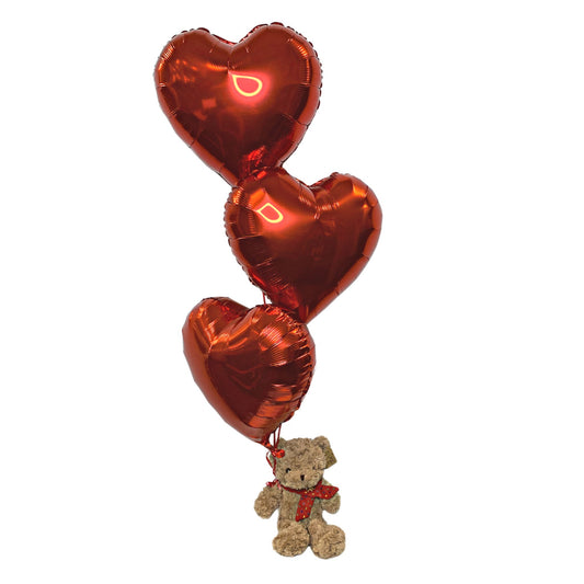 Charlie's Valentines heart balloons