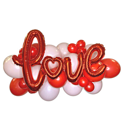 Valentines Love Balloon Garland